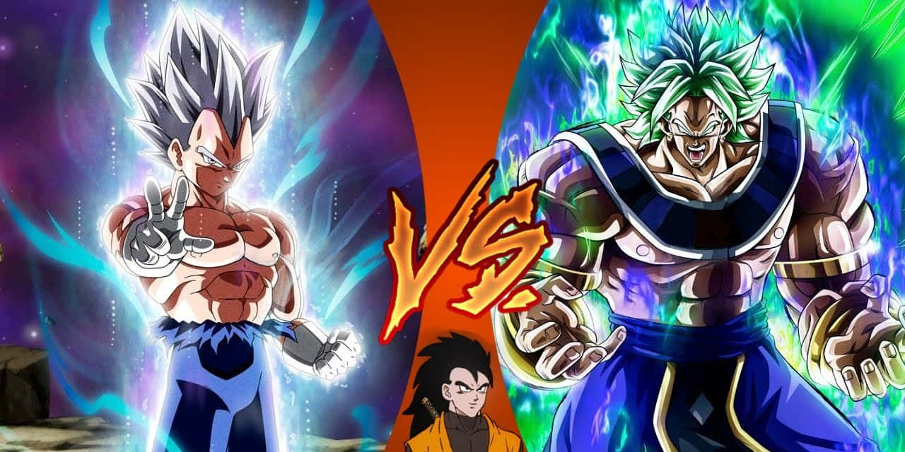Vegeta, Broly, cosmic arena, HD Desktop Wallpaper