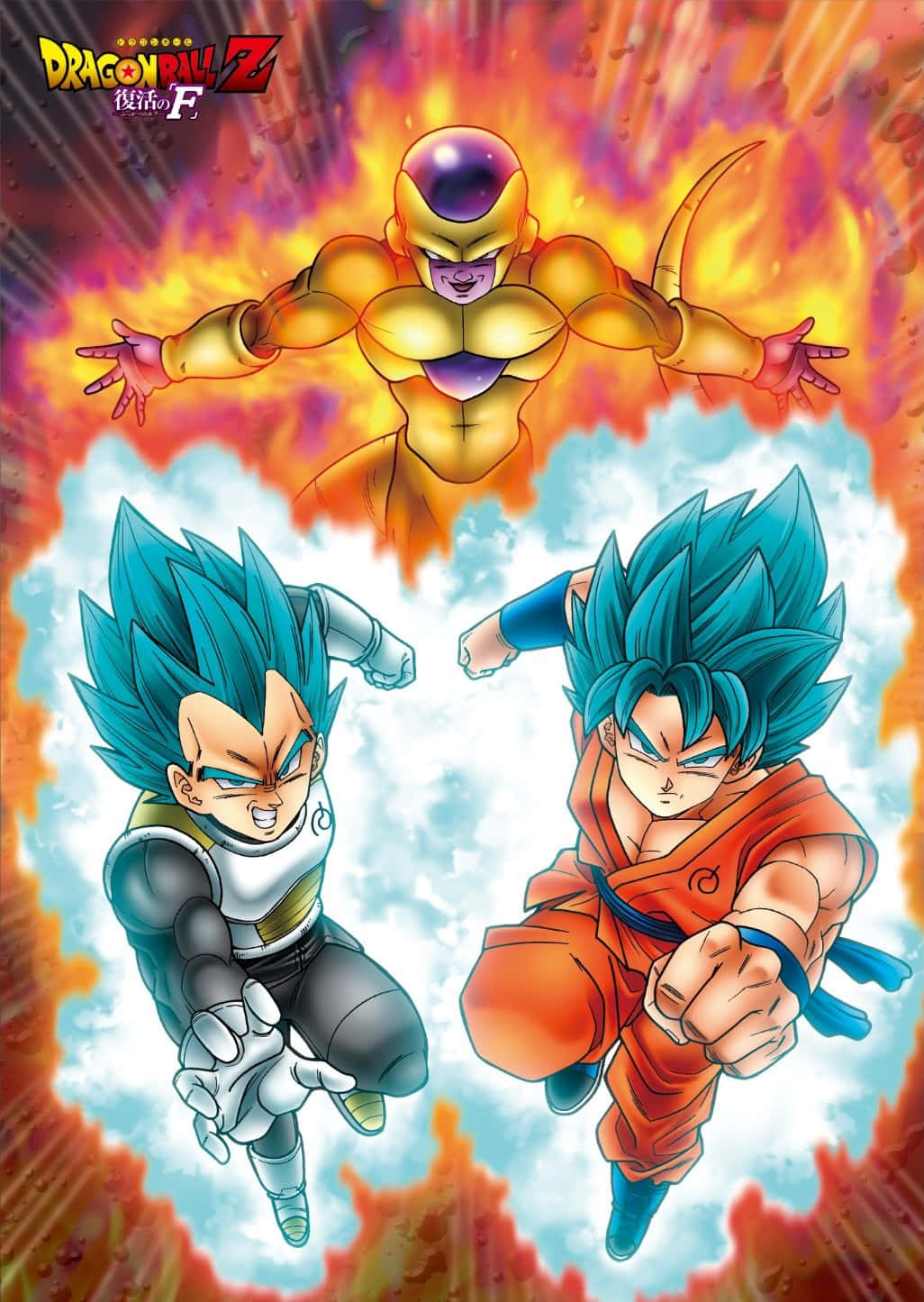 Vegeta, Frieza, blue-haired Saiyan, HD Phone Wallpaper
