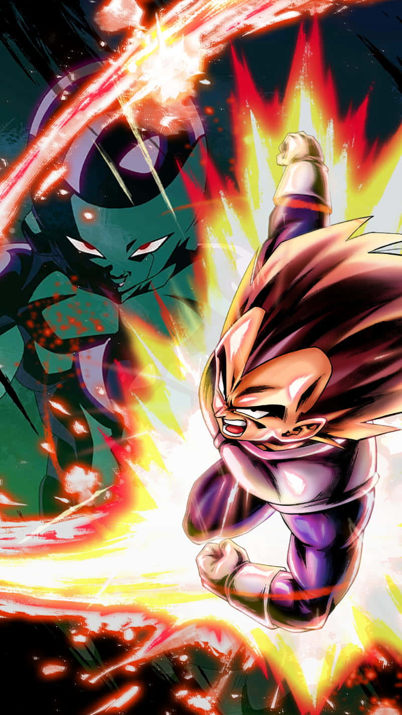 Vegeta, Frieza, purple armor, HD Phone Wallpaper