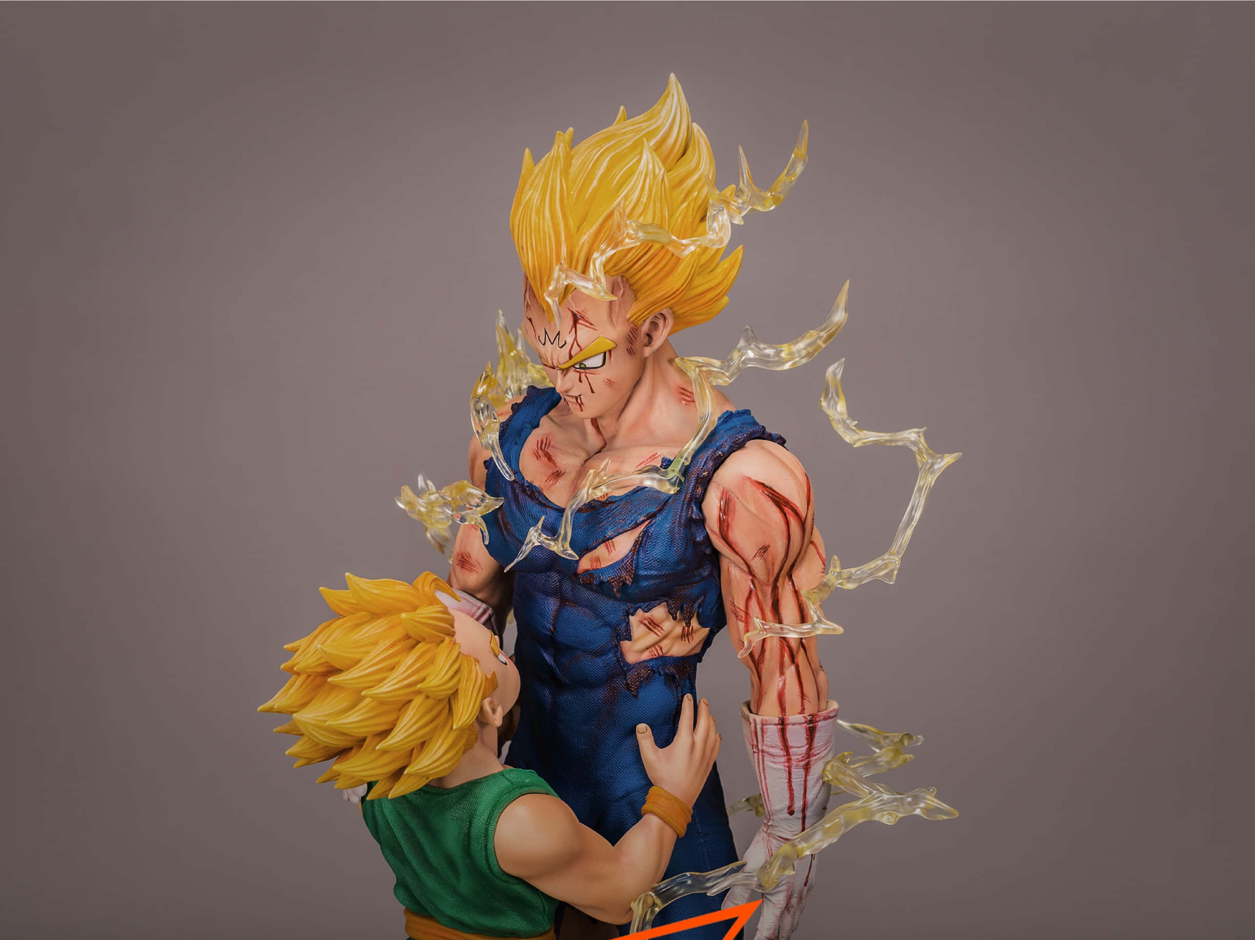 Vegeta, Trunks, golden-haired warrior, Full HD Desktop Wallpaper