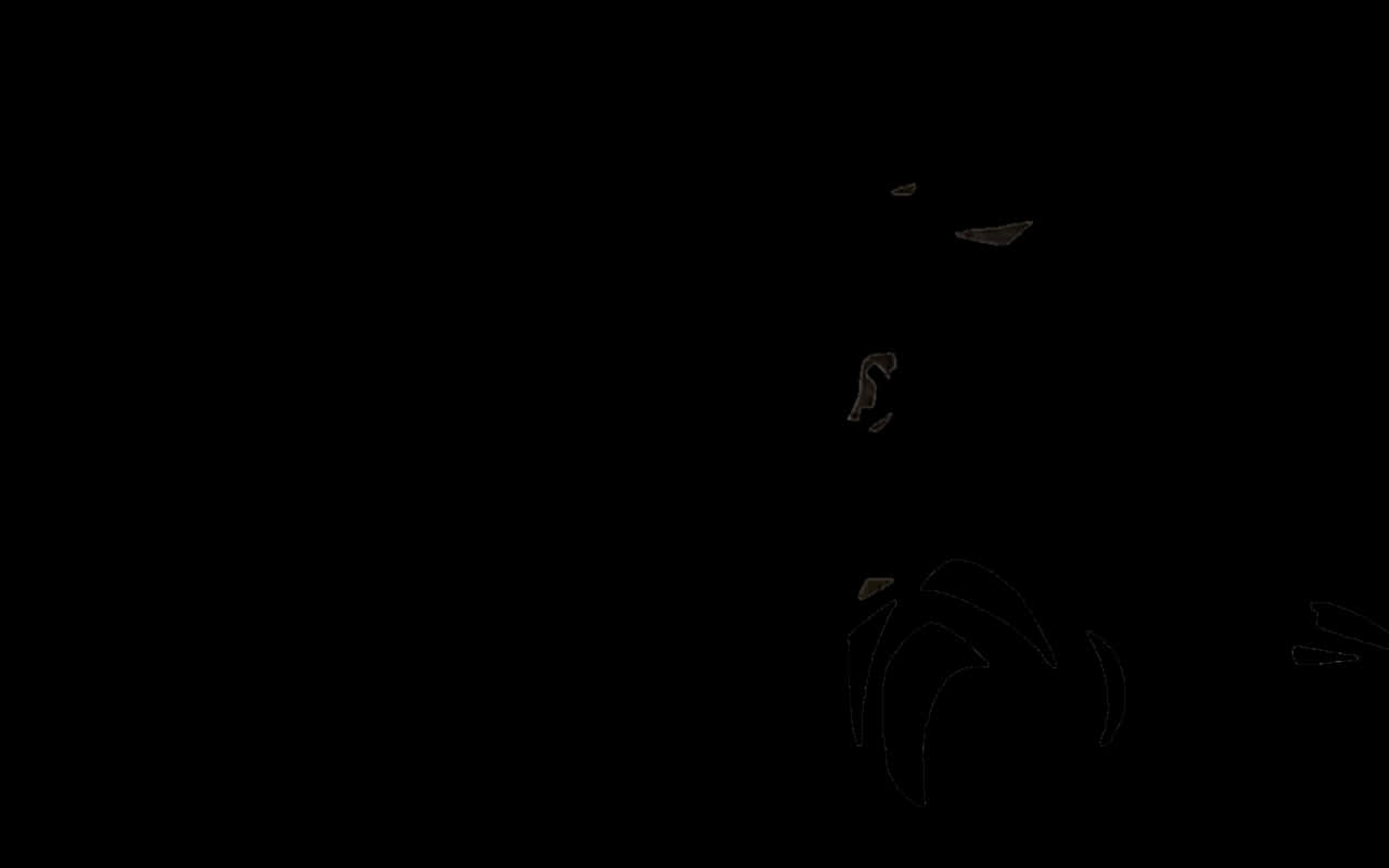 Vegeta, black and white, minimalist line art, HD Desktop Wallpaper