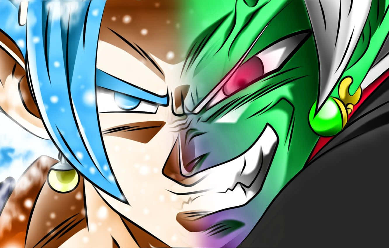 Vegeta, blue-haired warrior, green-skinned villain, HD Desktop Wallpaper