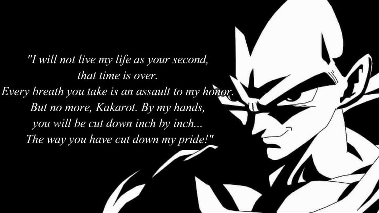 Vegeta, black and white anime character, fierce expression, HD Desktop Wallpaper