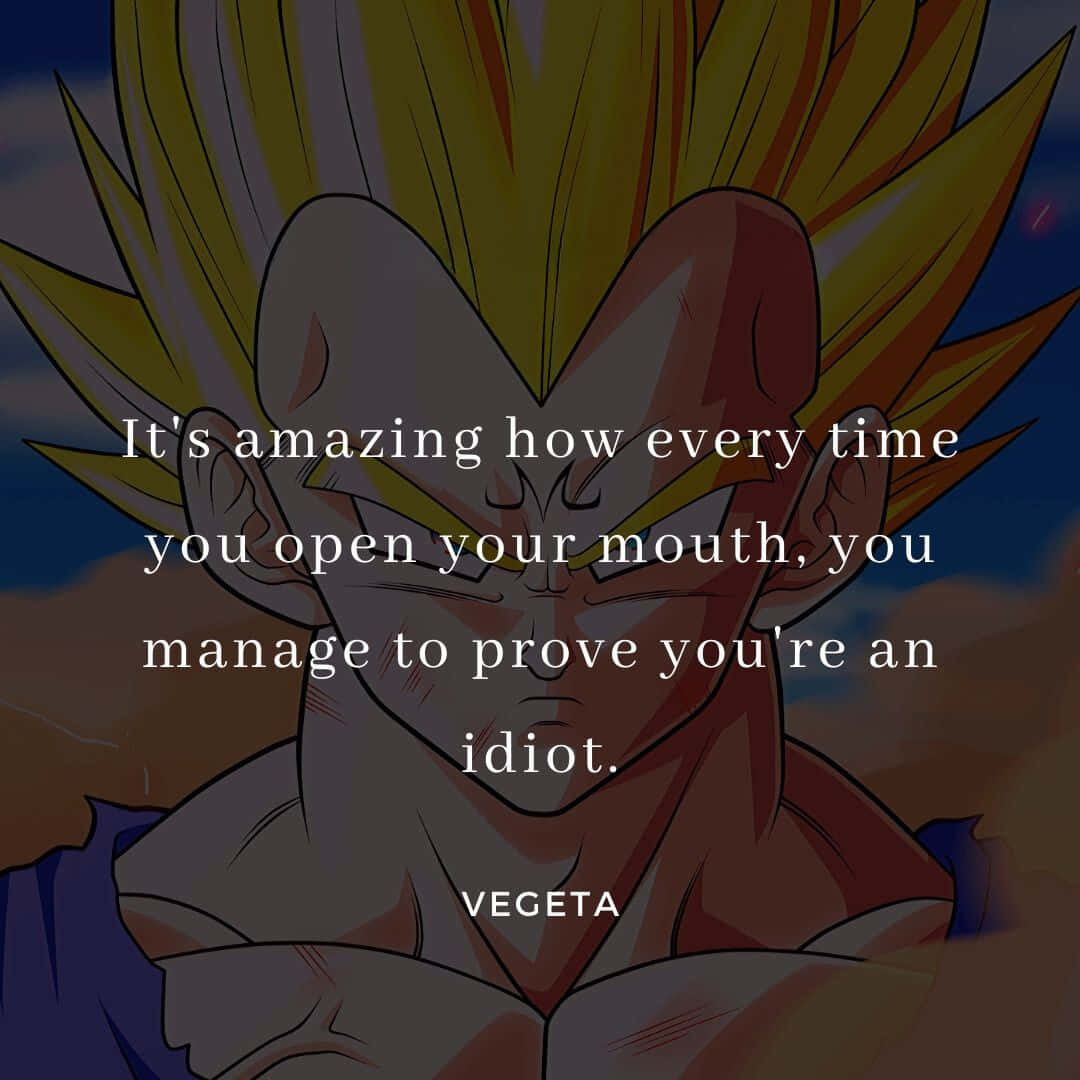 Vegeta, golden hair, angry expression, SD Desktop Wallpaper