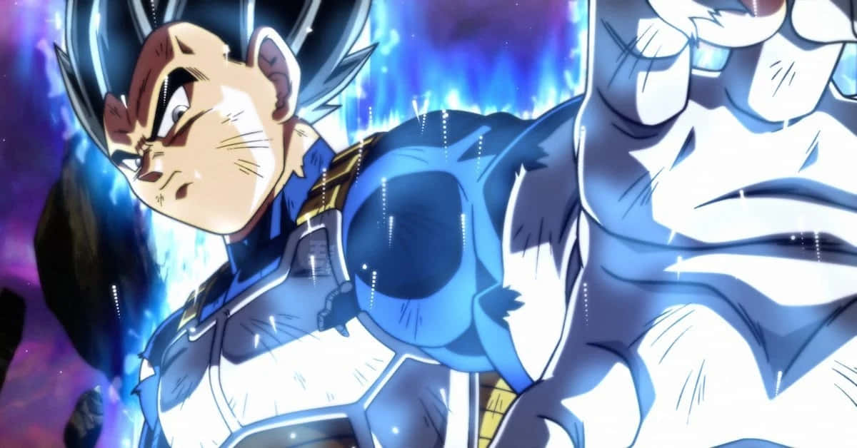 Vegeta, energy blade, spiky hair, SD Desktop Wallpaper