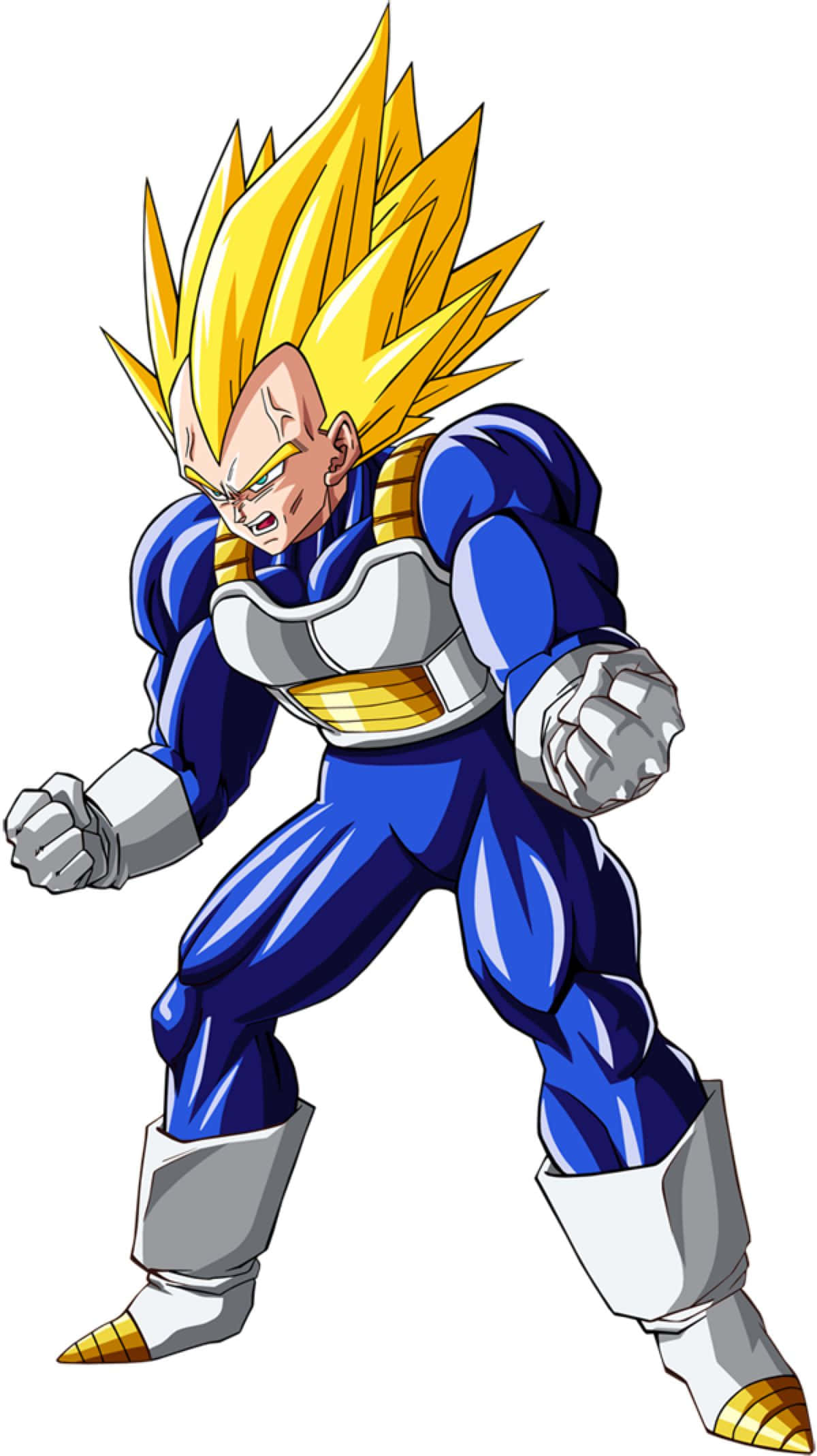 Vegeta, Super Saiyan 3, spiky golden hair, Full HD Phone Wallpaper