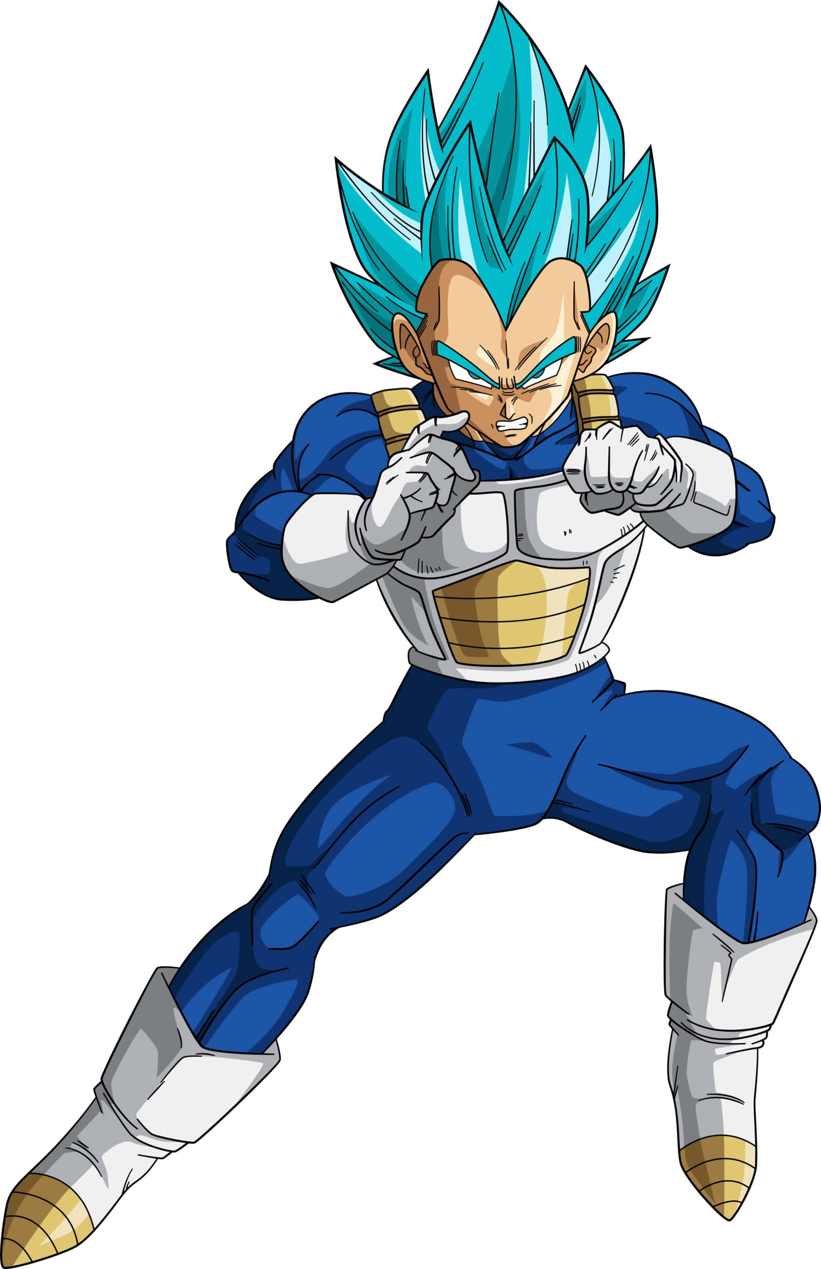Vegeta, Super Saiyan Blue, glowing blue hair, Full HD Phone Wallpaper