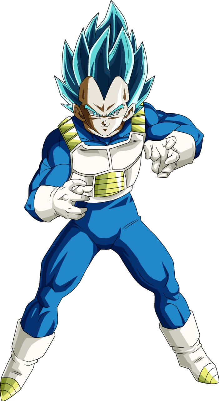 Vegeta, Super Saiyan Blue, glowing blue hair, HD Phone Wallpaper