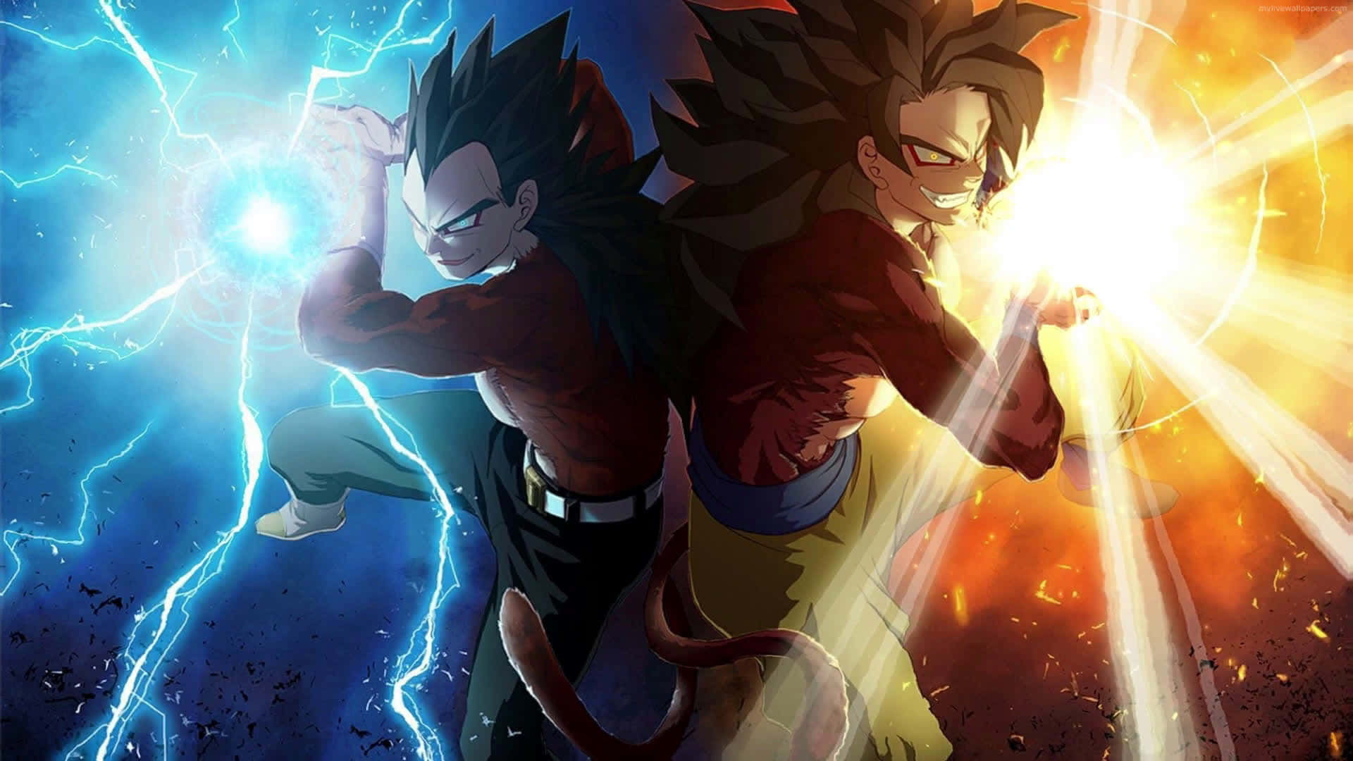Vegeta, Super Saiyan Blue, blue lightning, Full HD Desktop Wallpaper