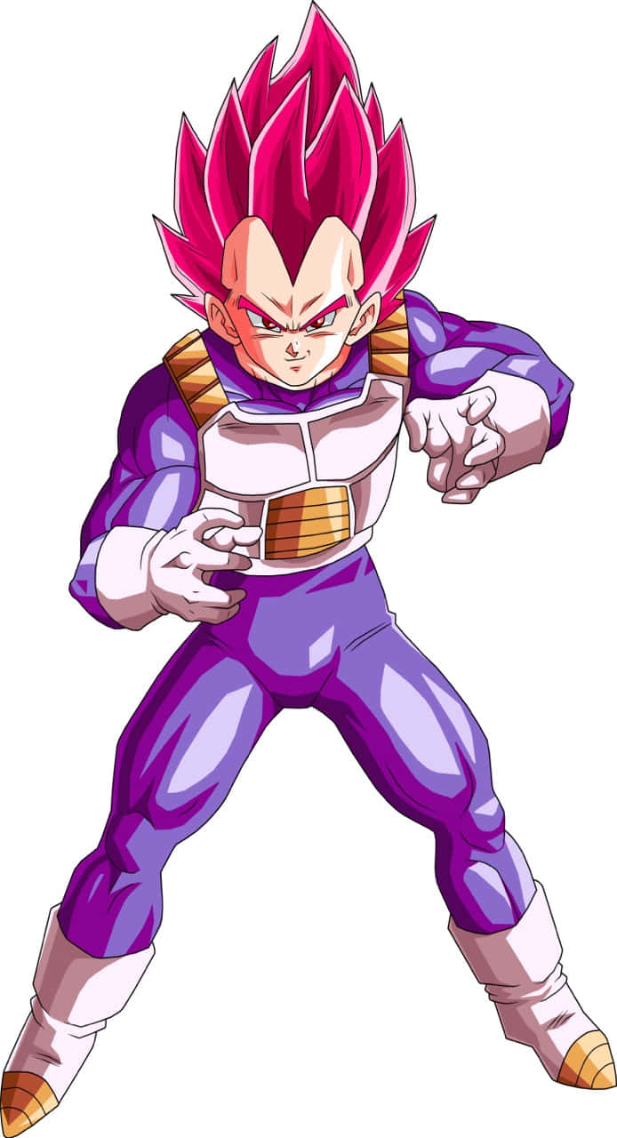 Vegeta, Super Saiyan Rose, pink hair, HD Phone Wallpaper