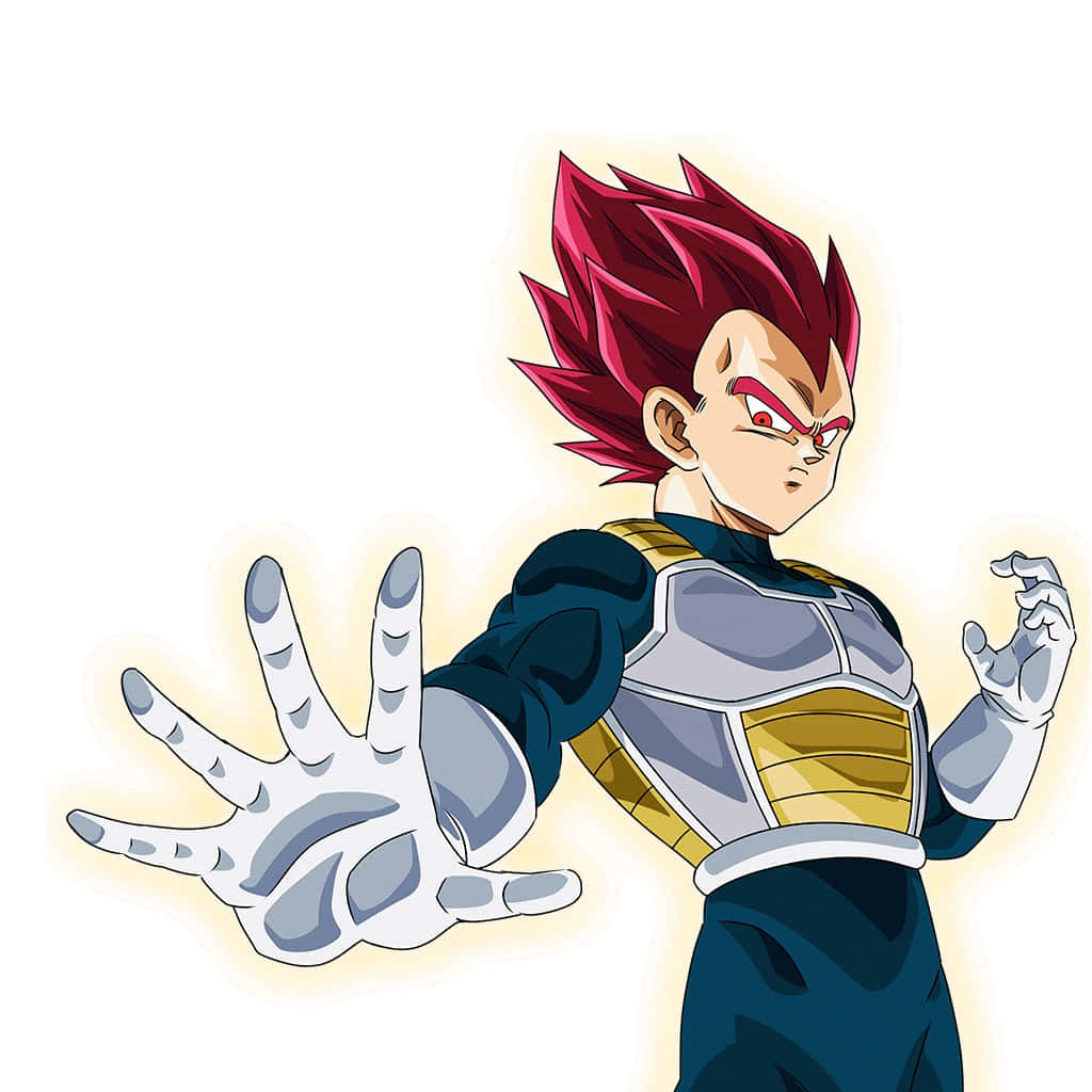 Vegeta, Super Saiyan God, Super Saiyan Rose, SD Desktop Wallpaper