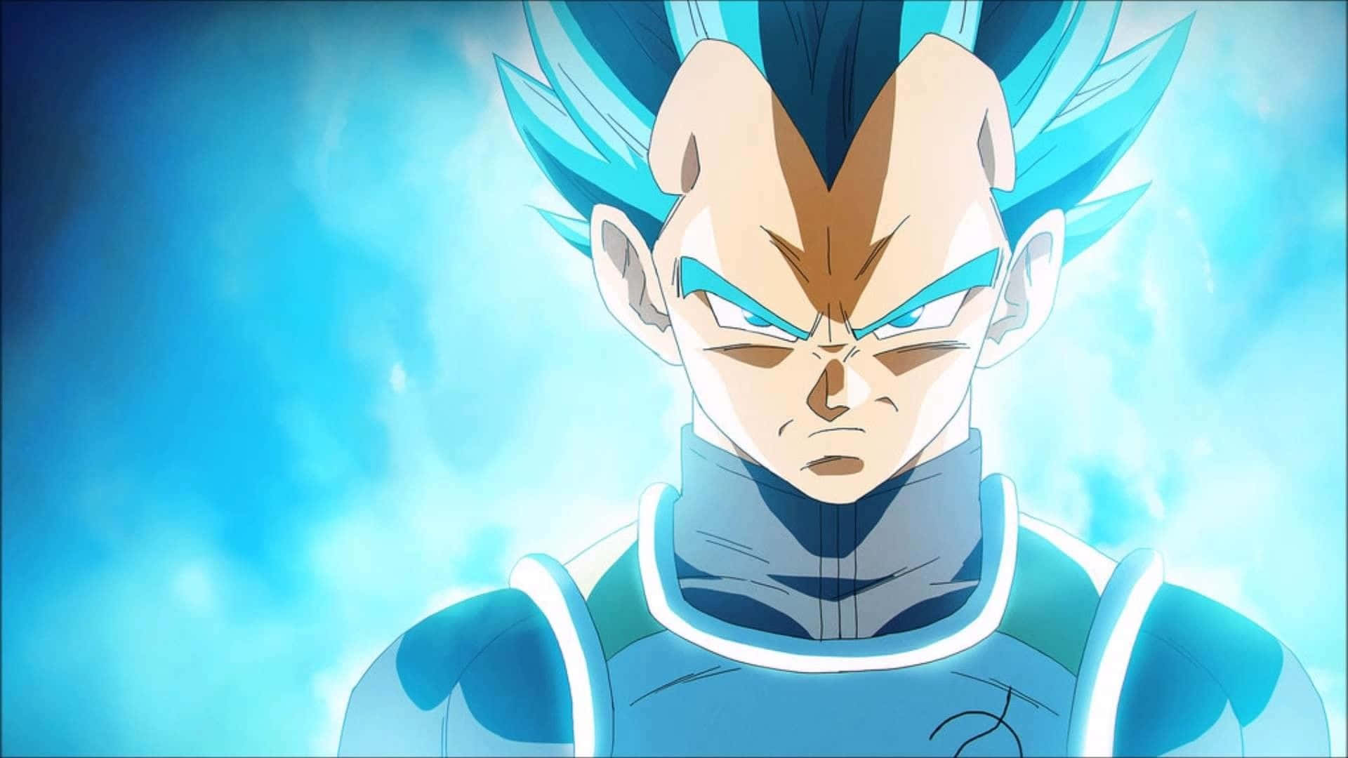 Vegeta, Super Saiyan, blue-haired, Full HD Desktop Wallpaper