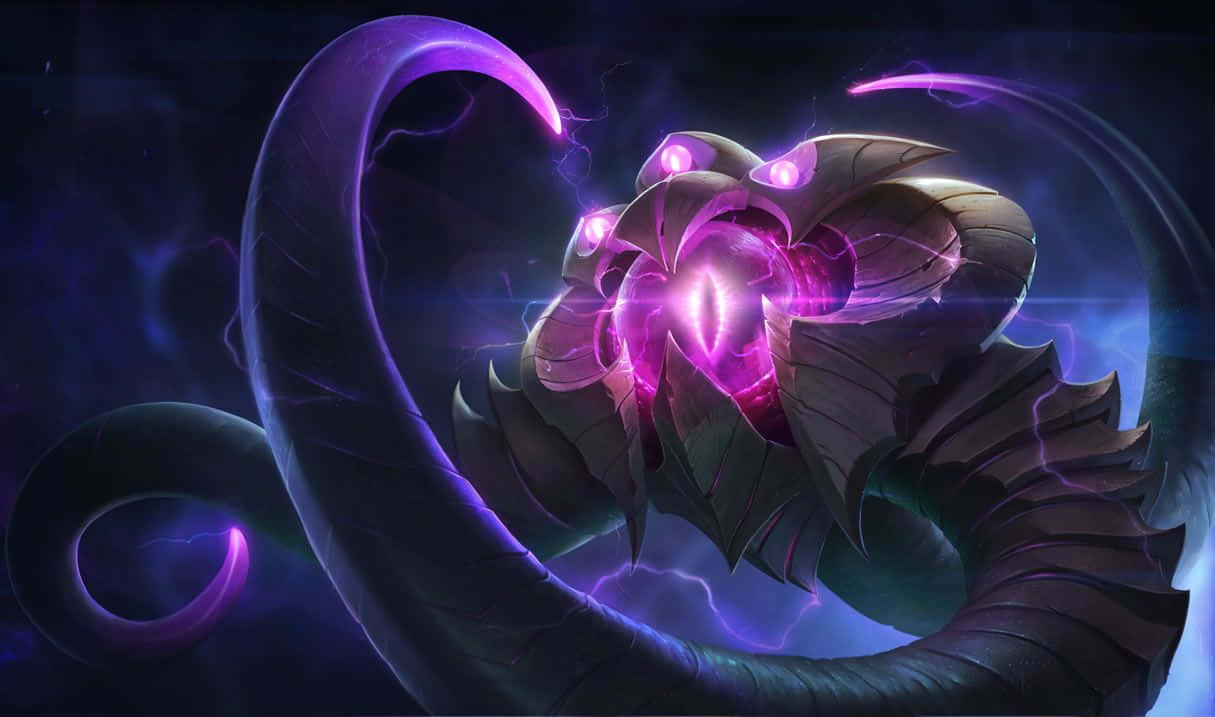 Velkoz, purple, black, SD Desktop Wallpaper