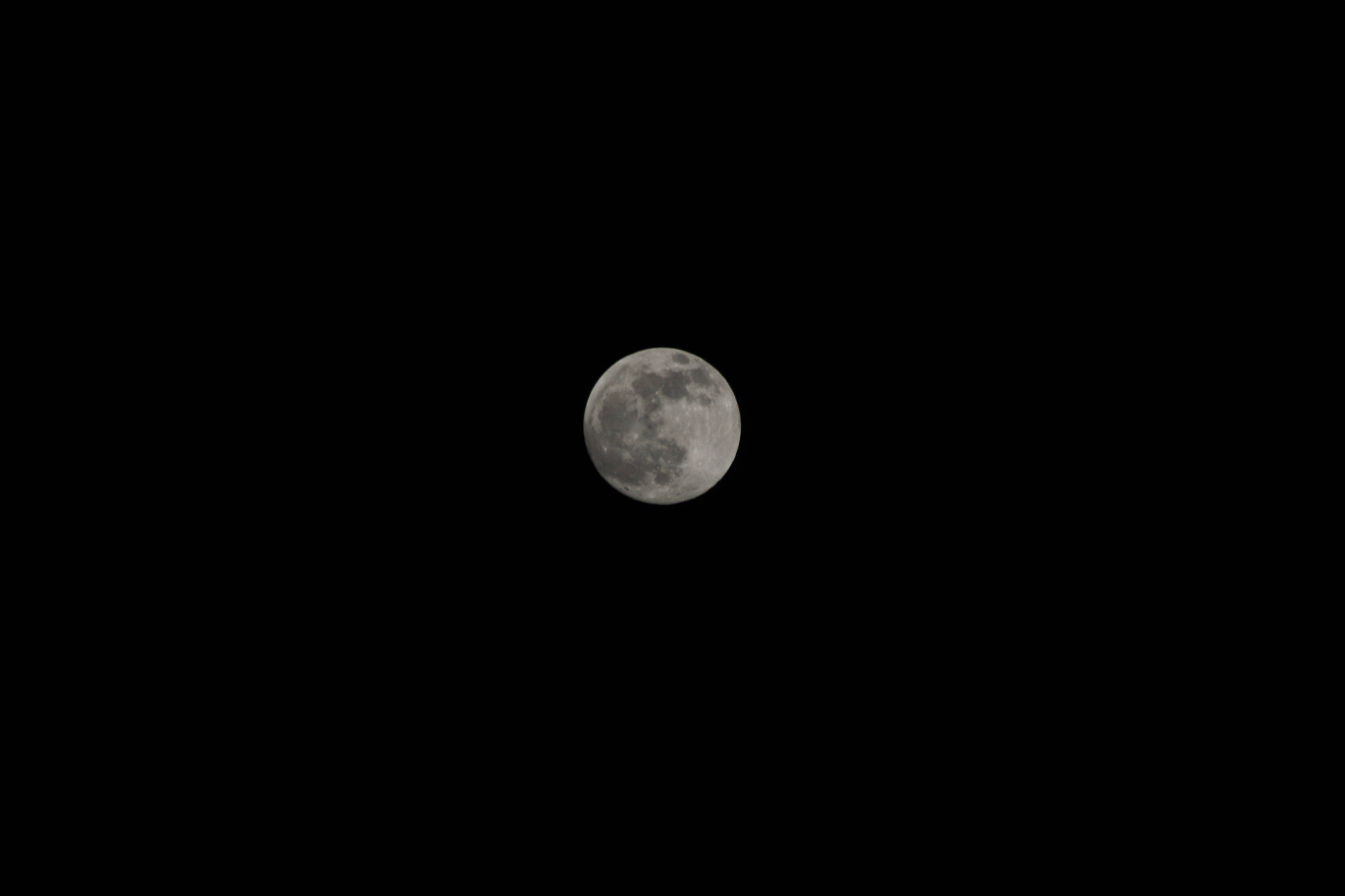 full moon, pitch-black night sky, Venezuela, 4K Desktop Wallpaper