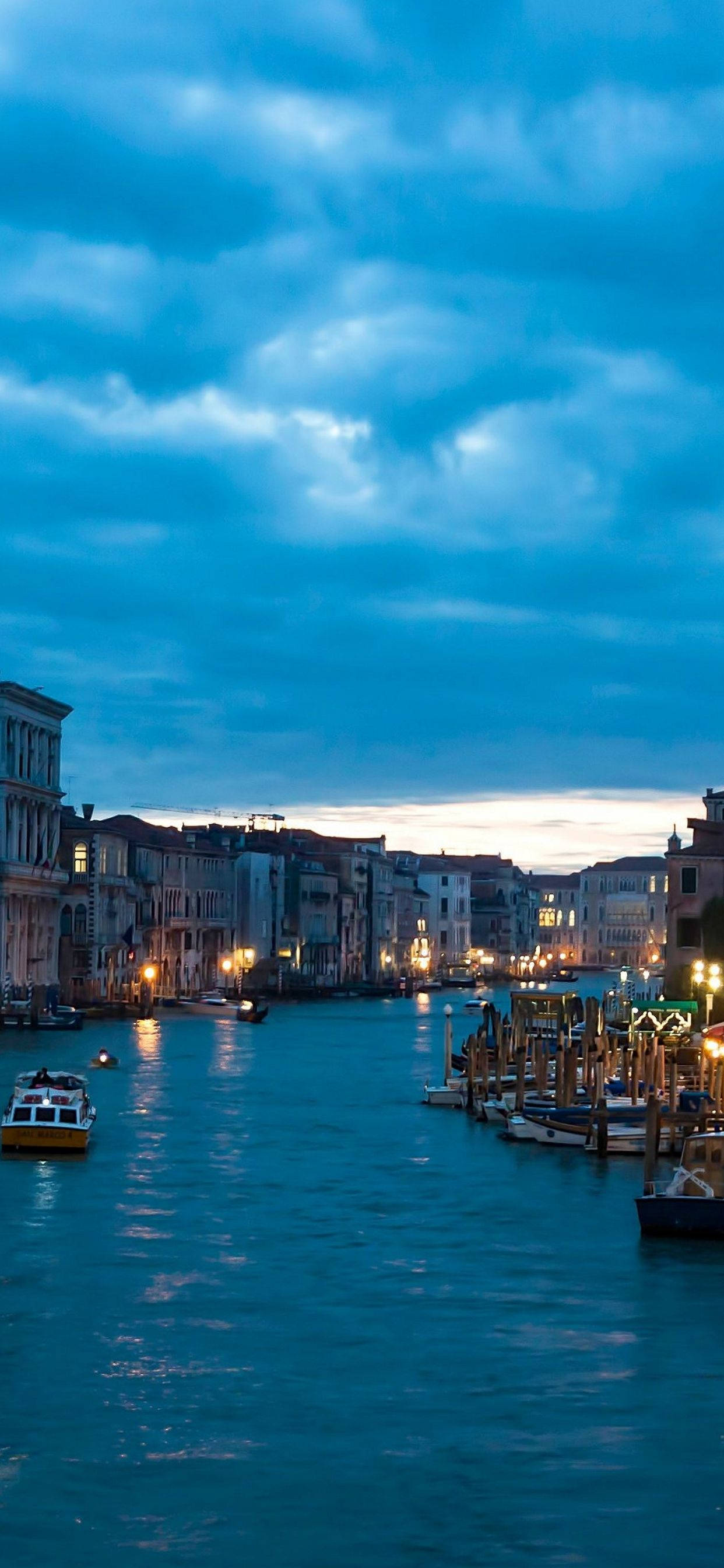 iPhone XS Max, Venice, canal, 2K Phone Wallpaper