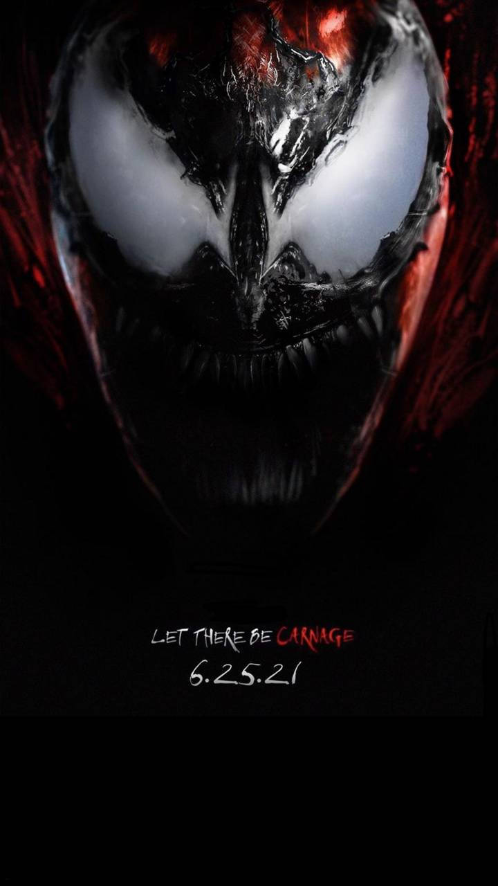 Carnage, symbiote, glowing white eyes, HD Phone Wallpaper