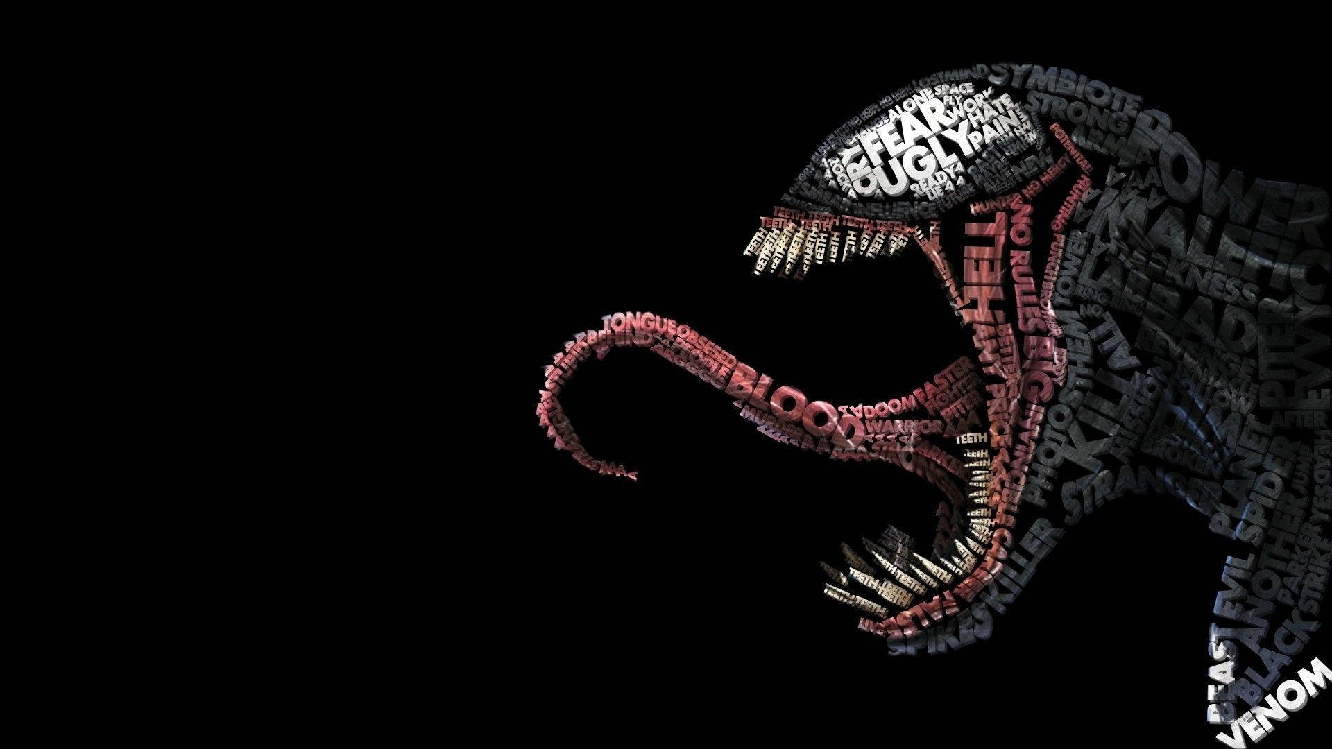 Venom, Carnage, fear, Full HD Desktop Wallpaper