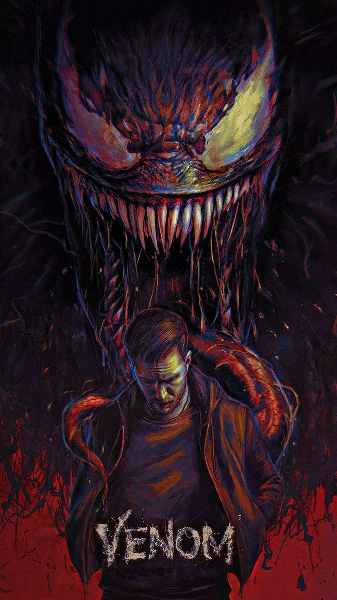Venom, movie poster, iPhone, Full HD Phone Wallpaper