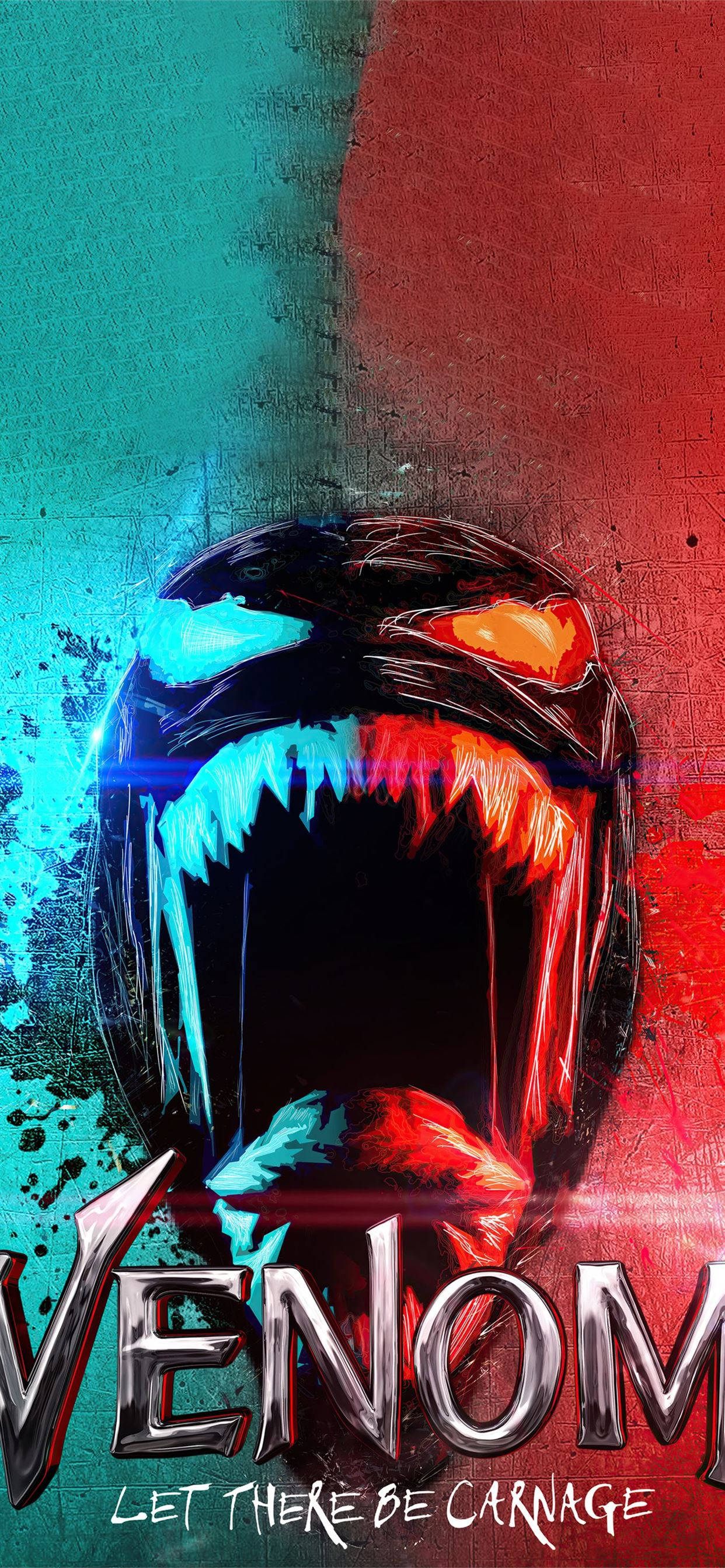 Venom, Let There Be Carnage, glowing eyes, 2K Phone Wallpaper