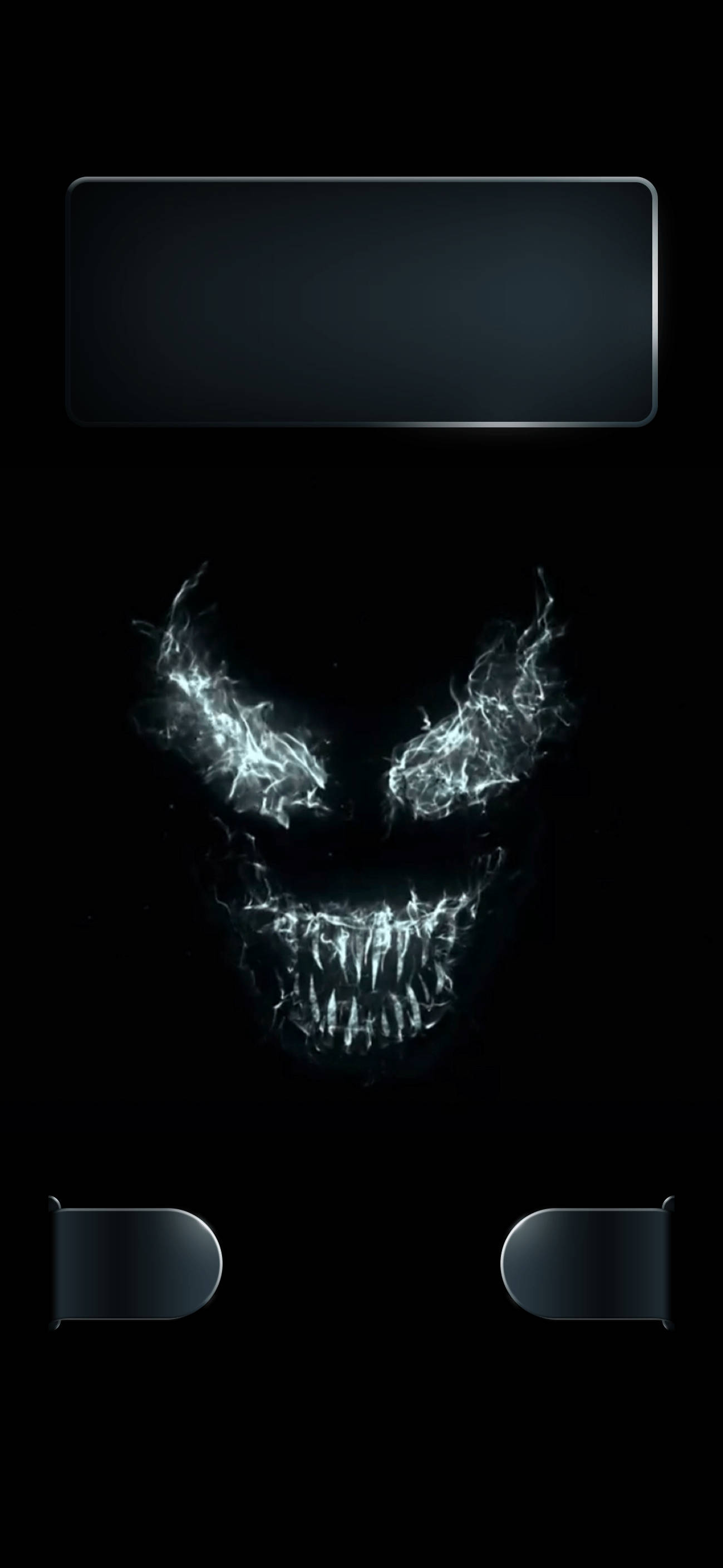 Venom, iPhone, glowing skull, 2K Phone Wallpaper
