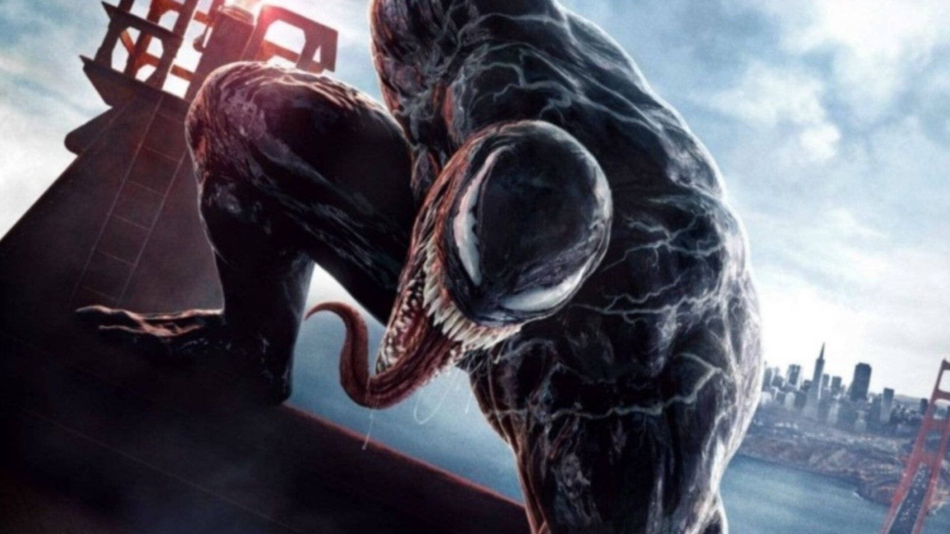 Venom, Let There Be Carnage, bridge, Full HD Desktop Wallpaper