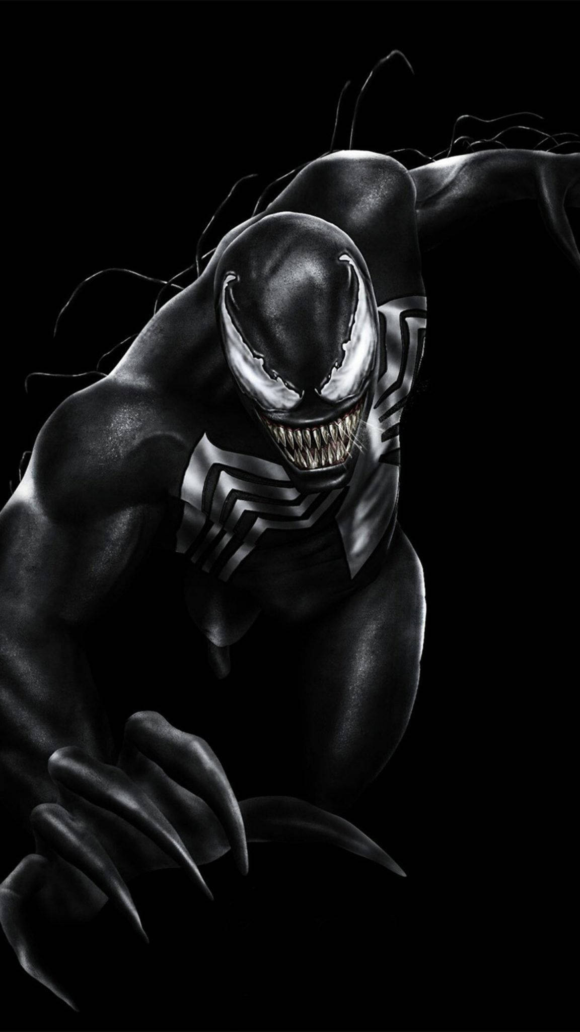 Venom, 3D, iPhone, Full HD Phone Wallpaper