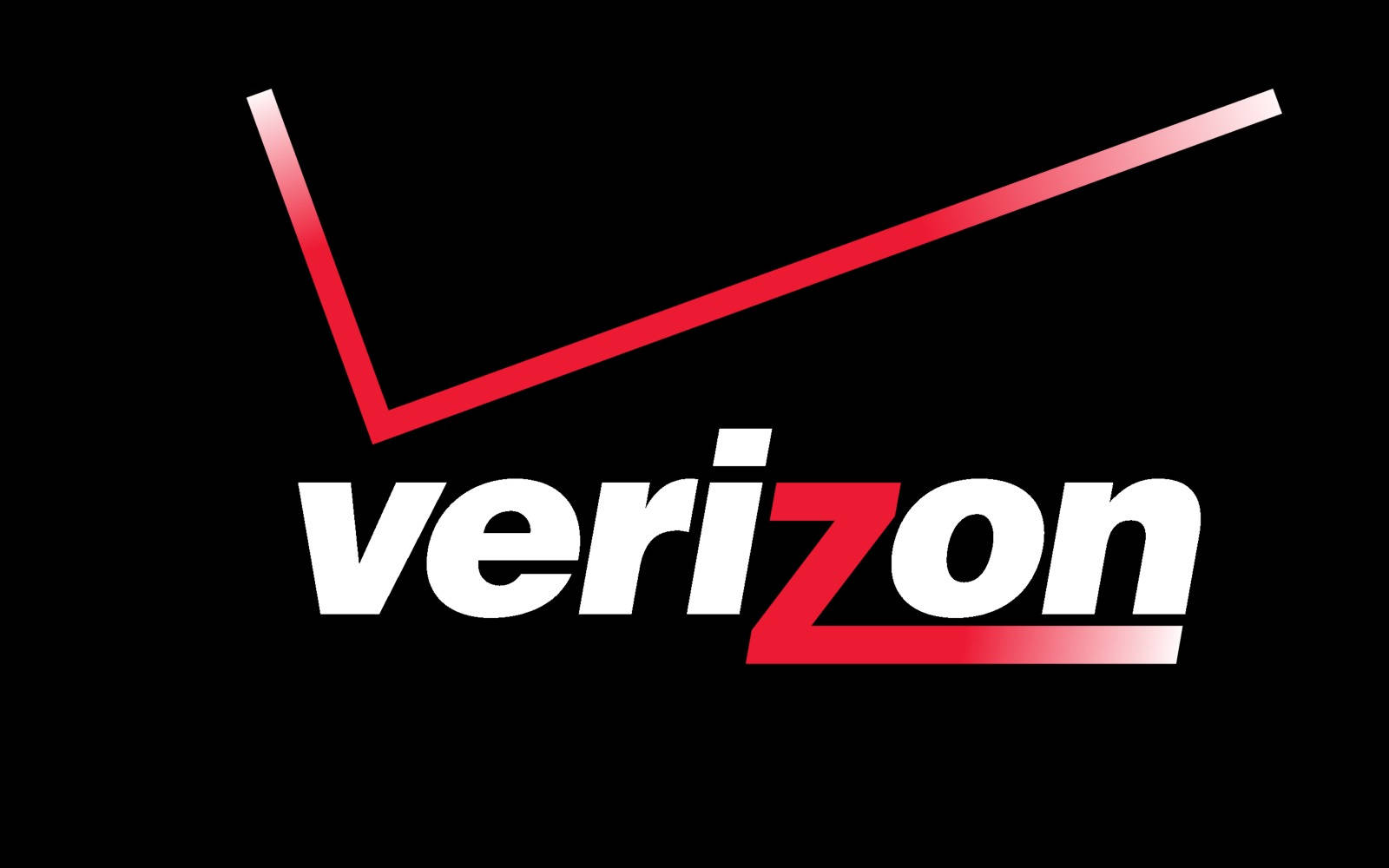 Verizon, classic black, red checkmark, HD Desktop Wallpaper