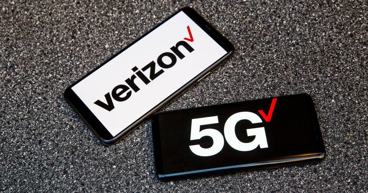 Verizon, 5G, smartphones, SD Desktop Wallpaper