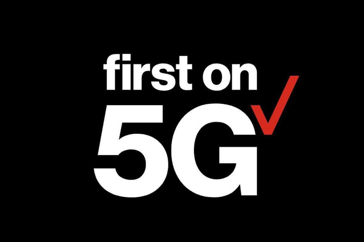 Verizon, 5G, first on 5G, SD Desktop Wallpaper