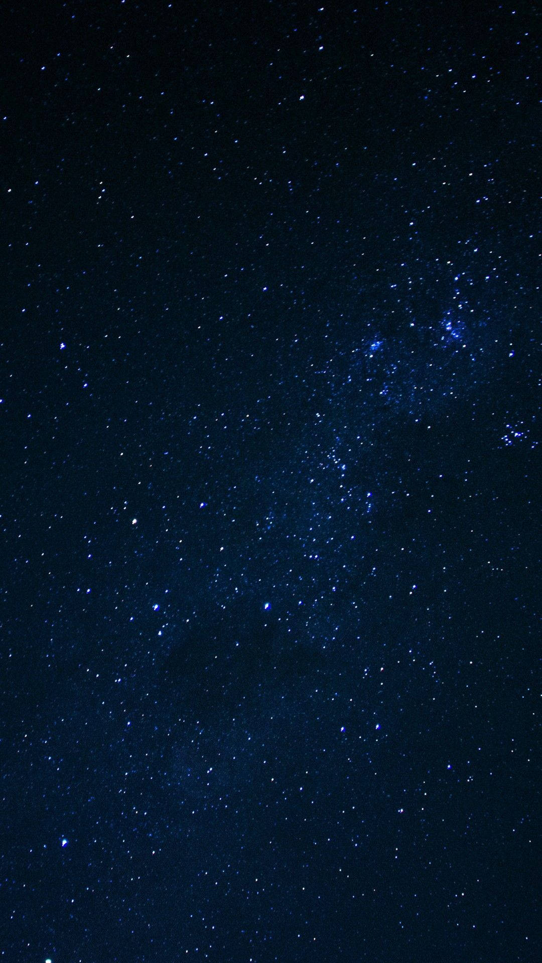 Vertical, Night Sky, deep blue night sky, Full HD Phone Wallpaper