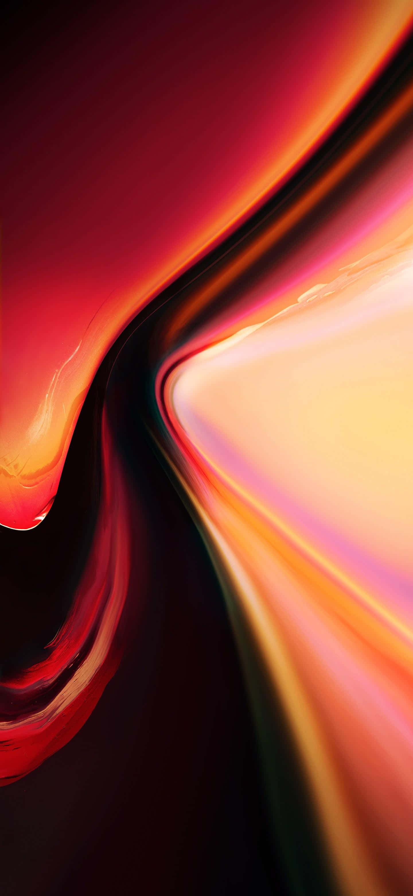 Vibrant Super Amoled, red orange, gold, 2K Phone Wallpaper
