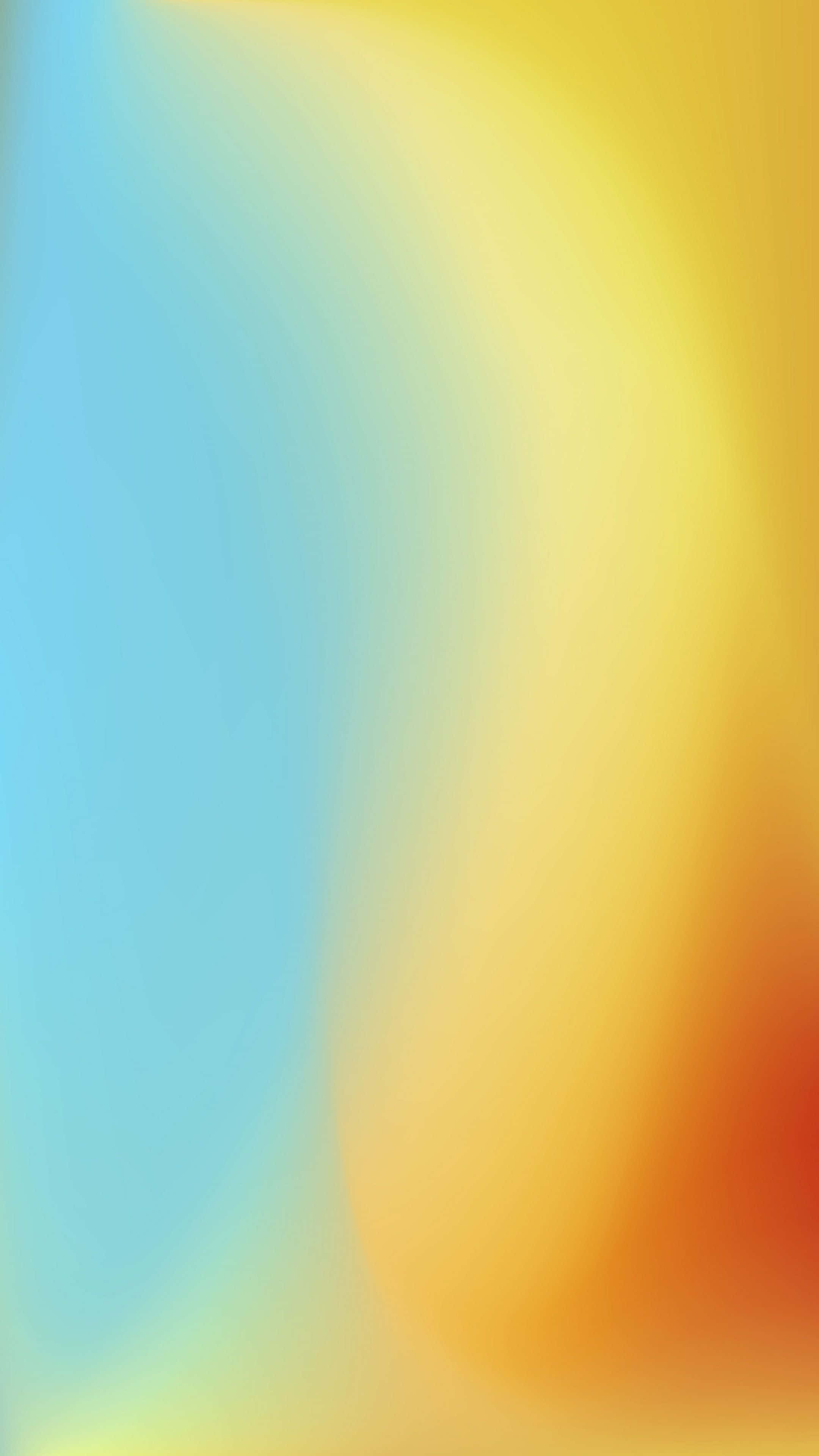 yellow gradient, cool blue, warm yellow, 4K Phone Wallpaper