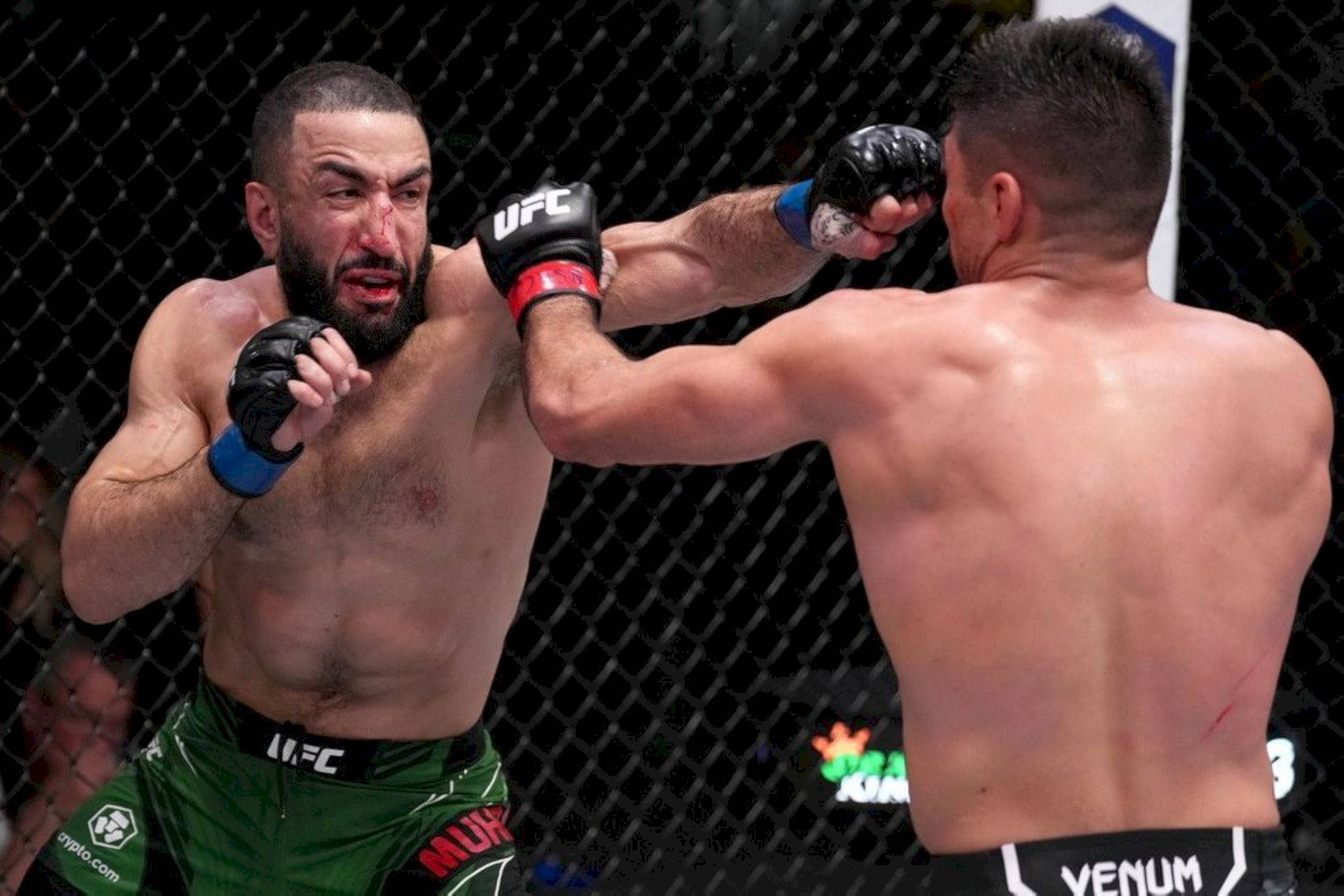 Vicente Luque, MMA fighters, cage match, Full HD Desktop Wallpaper