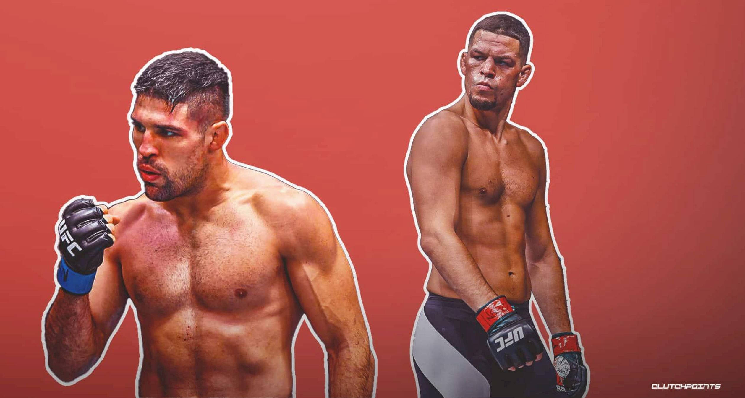 Vicente Luque, fighting stance, UFC fighters, Full HD Desktop Wallpaper