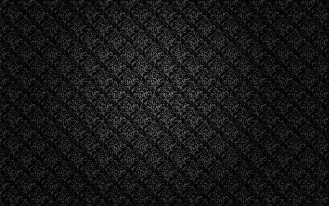 Black Victorian Gothic Pattern, damask pattern, black, SD Desktop Wallpaper