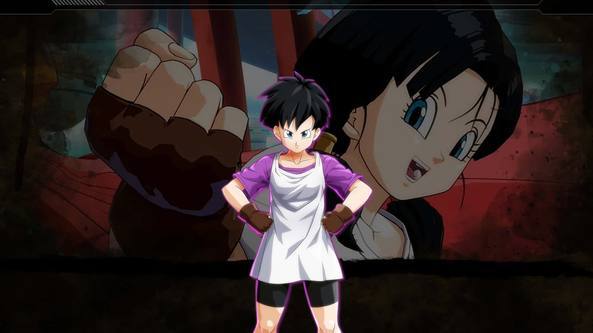 Videl, 1929 x 1085, anime boy, Full HD Desktop Wallpaper