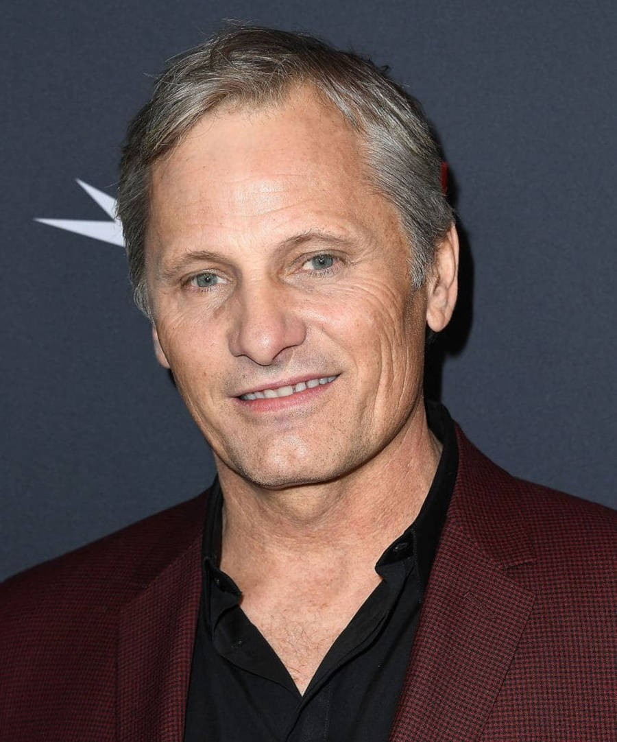 Viggo Mortensen, 19th Annual AFI Awards, maroon blazer, SD Phone Wallpaper