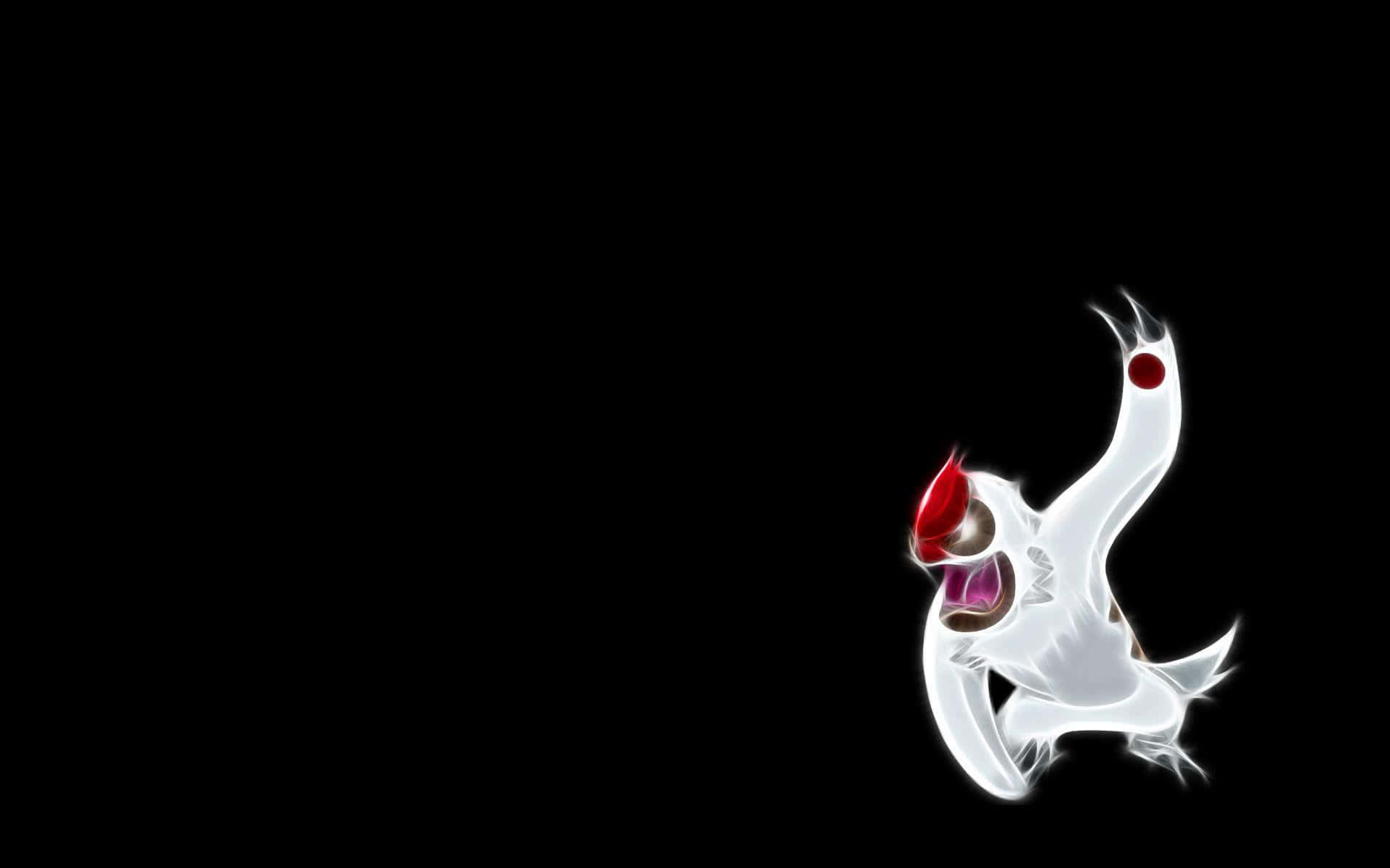 Vigoroth, black, glowing white, Full HD Desktop Wallpaper