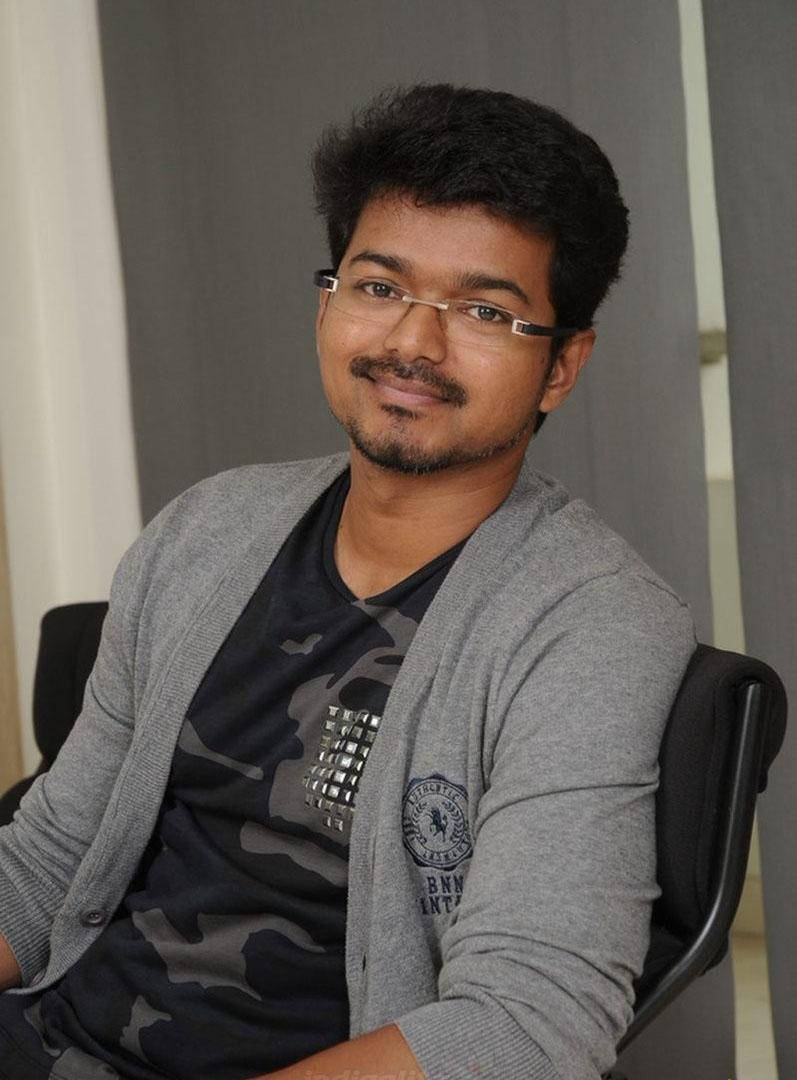 Vijay HD, glasses, mustache, SD Phone Wallpaper