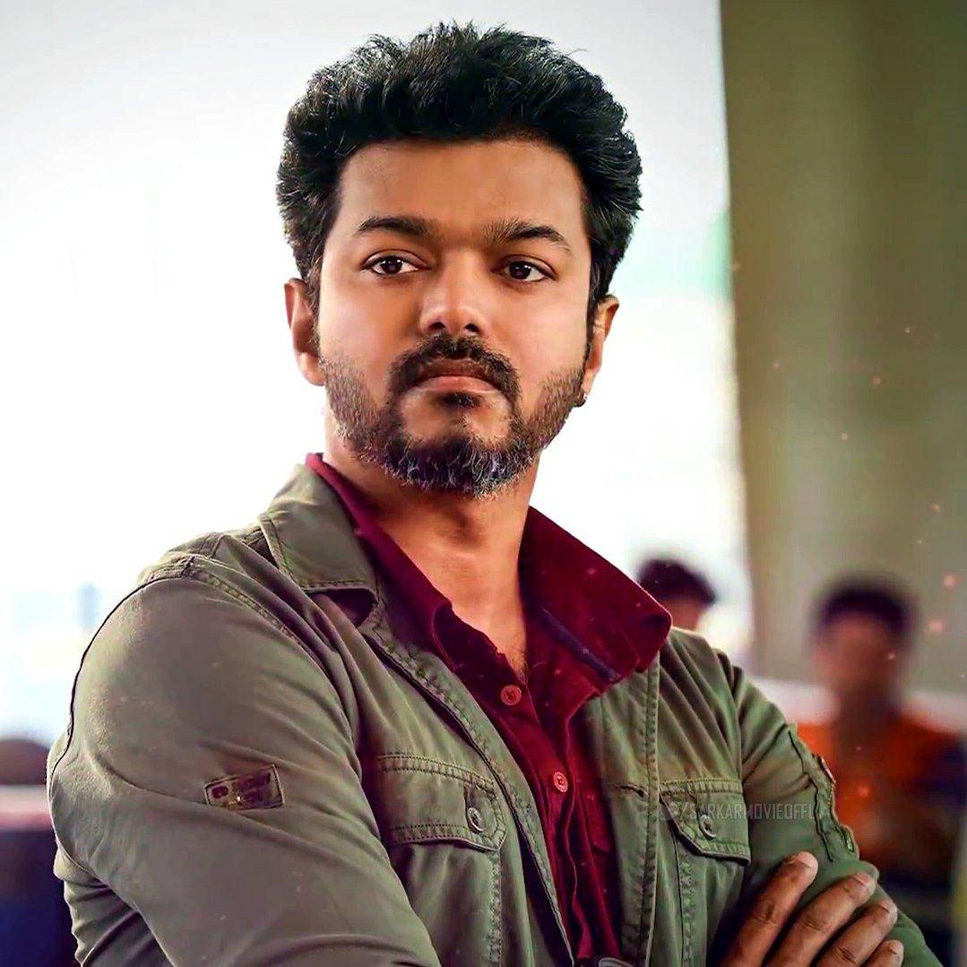 Vijay HD, green jacket, red shirt, SD Desktop Wallpaper