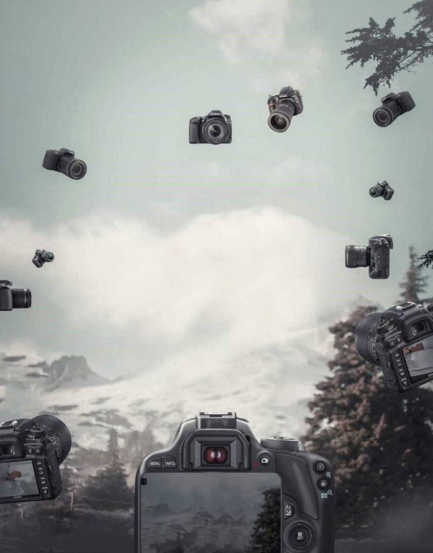 Vijay Mahar, floating cameras, DSLR cameras, SD Phone Wallpaper
