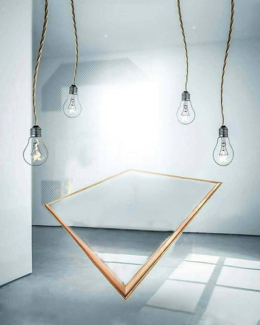 Vijay Mahar, glass, bulbs, SD Phone Wallpaper