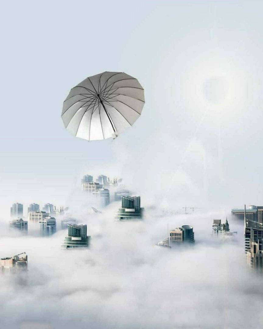 Vijay Mahar, skyscraper, clouds, SD Phone Wallpaper