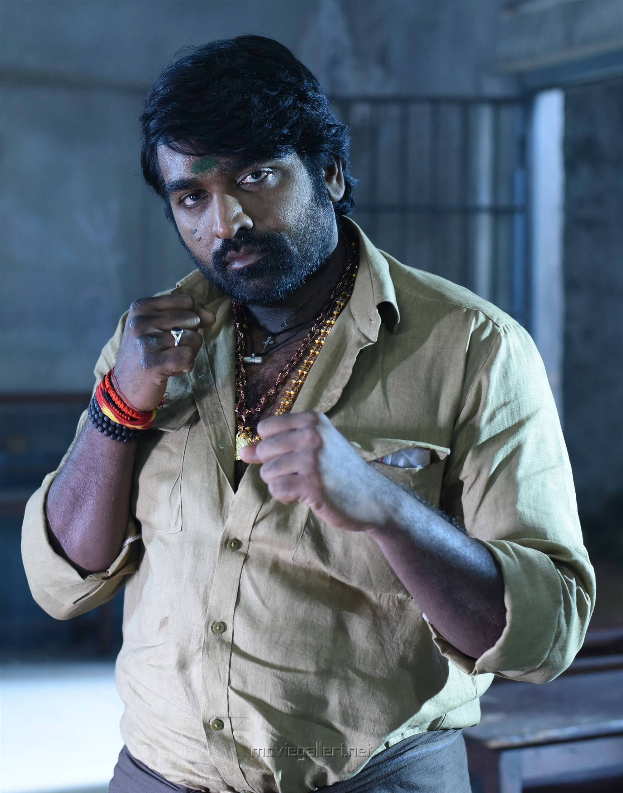 Vijay Sethupathi, beard, intense gaze, Full HD Phone Wallpaper