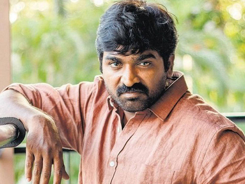 Vijay Sethupathi, brown shirt, rust-colored shirt, SD Desktop Wallpaper