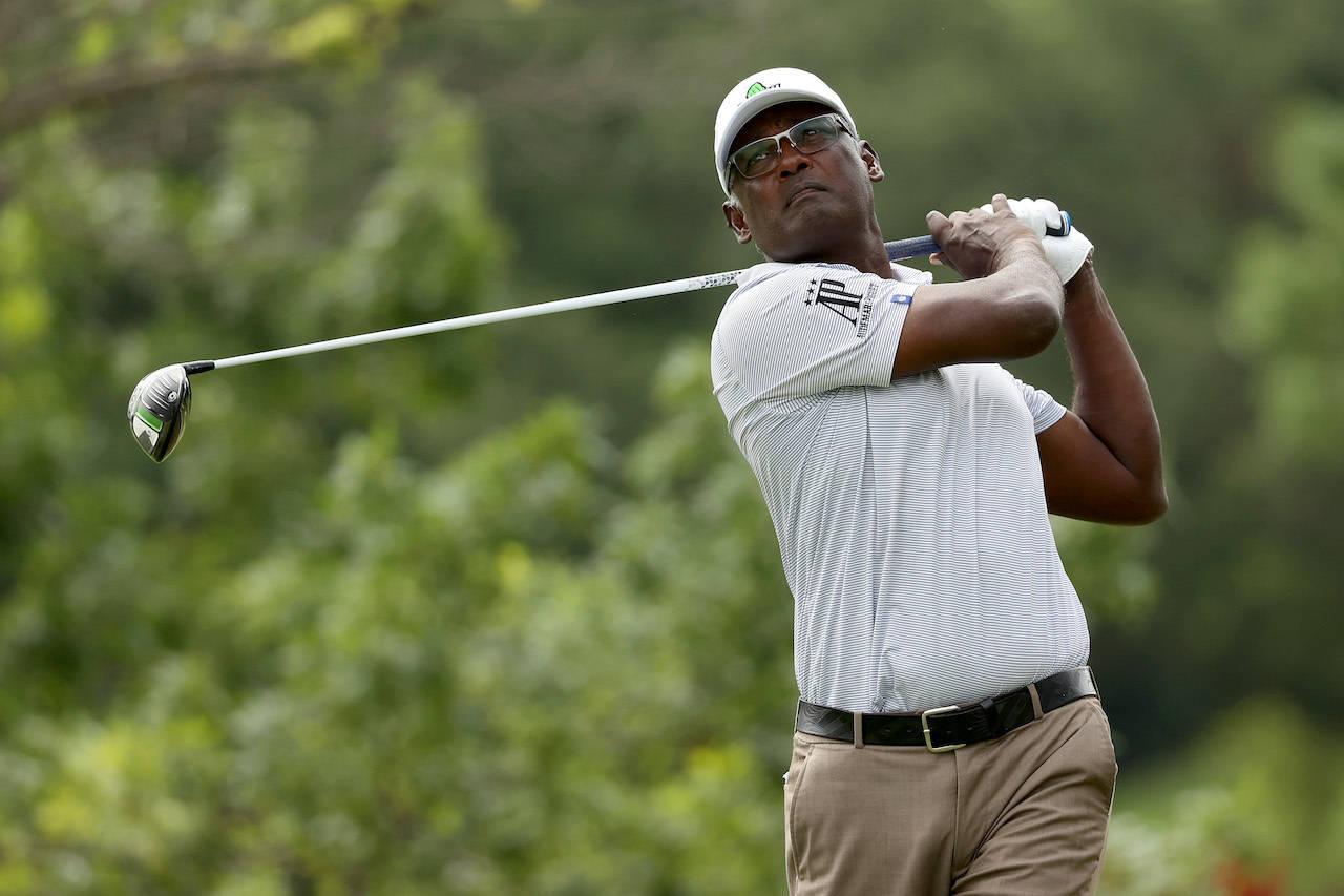 Vijay Singh, gray shirt, golfer, HD Desktop Wallpaper