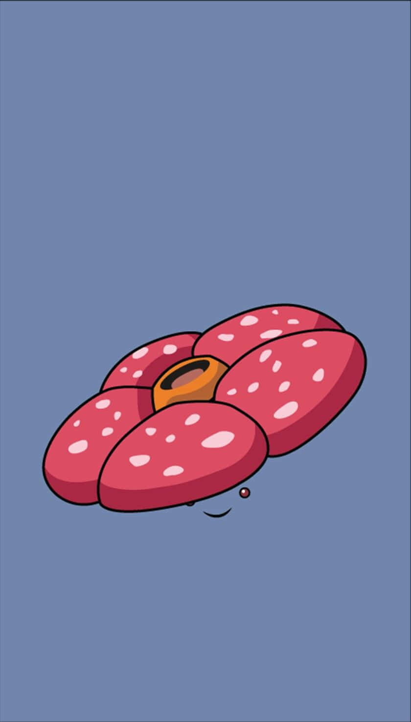 Vileplume, purple, iPhone, HD Phone Wallpaper