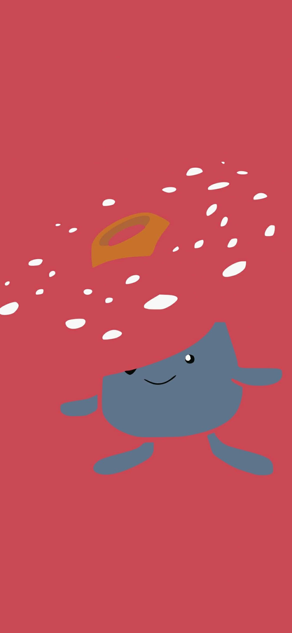 Vileplume, red surface, white bubbles, Full HD Phone Wallpaper