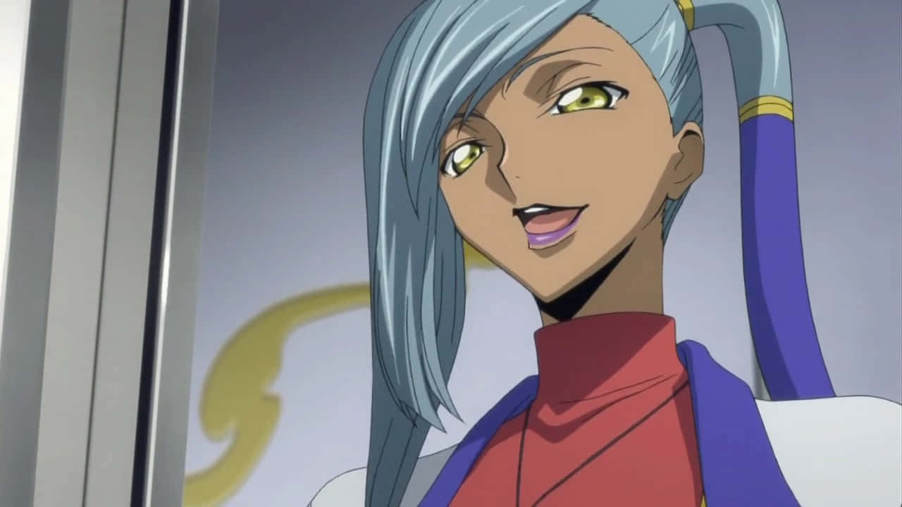 Villetta Nu, anime girl, silver hair, HD Desktop Wallpaper