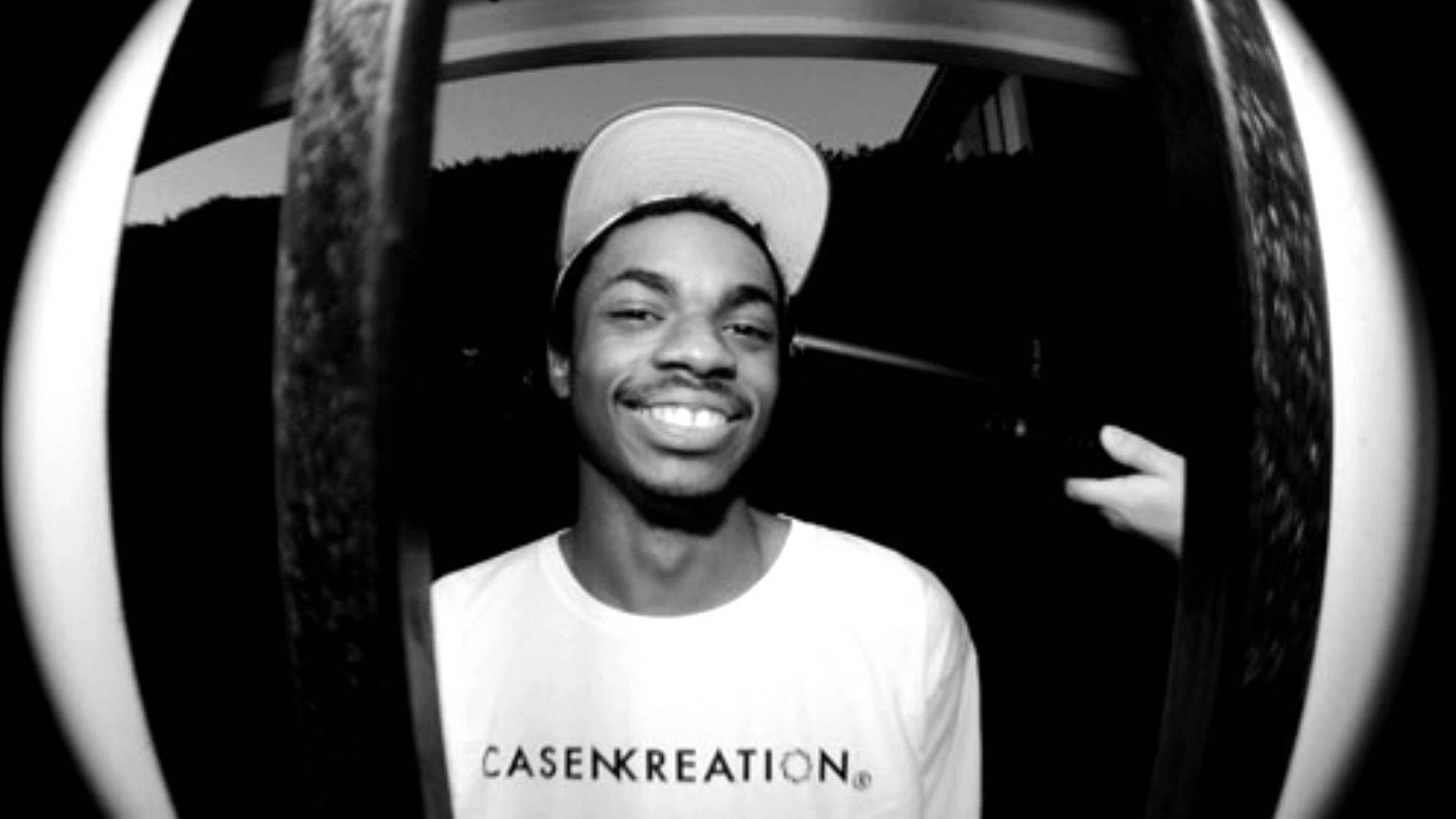 Vince Staples, fisheye lens frame, white cap, Full HD Desktop Wallpaper